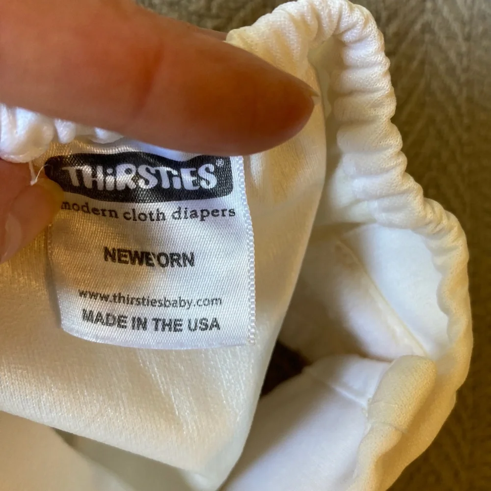 Thirsties Newborn Diaper Cover Waterproof
